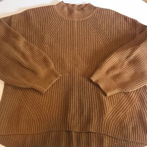 Chestnut Brown Knit Sweater XL